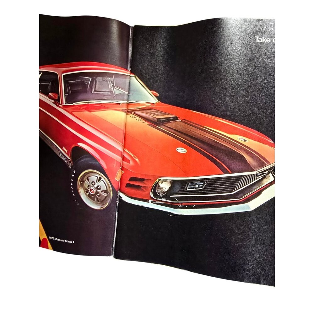 Vintage 1969 Sports Illustrated Magazine Collectible Football Issue Mustang Ad - Picture 3 of 8